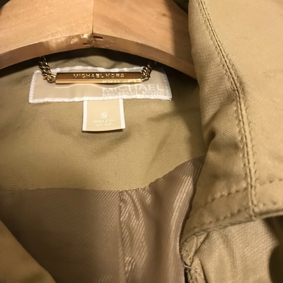 (Sold) Michael Kors Trench Coat - Picture 5 of 5